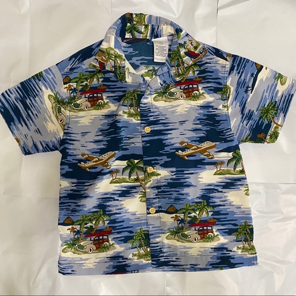 Kids Headquarters Boys Hawaiian shirt, size 5 - Picture 1 of 3